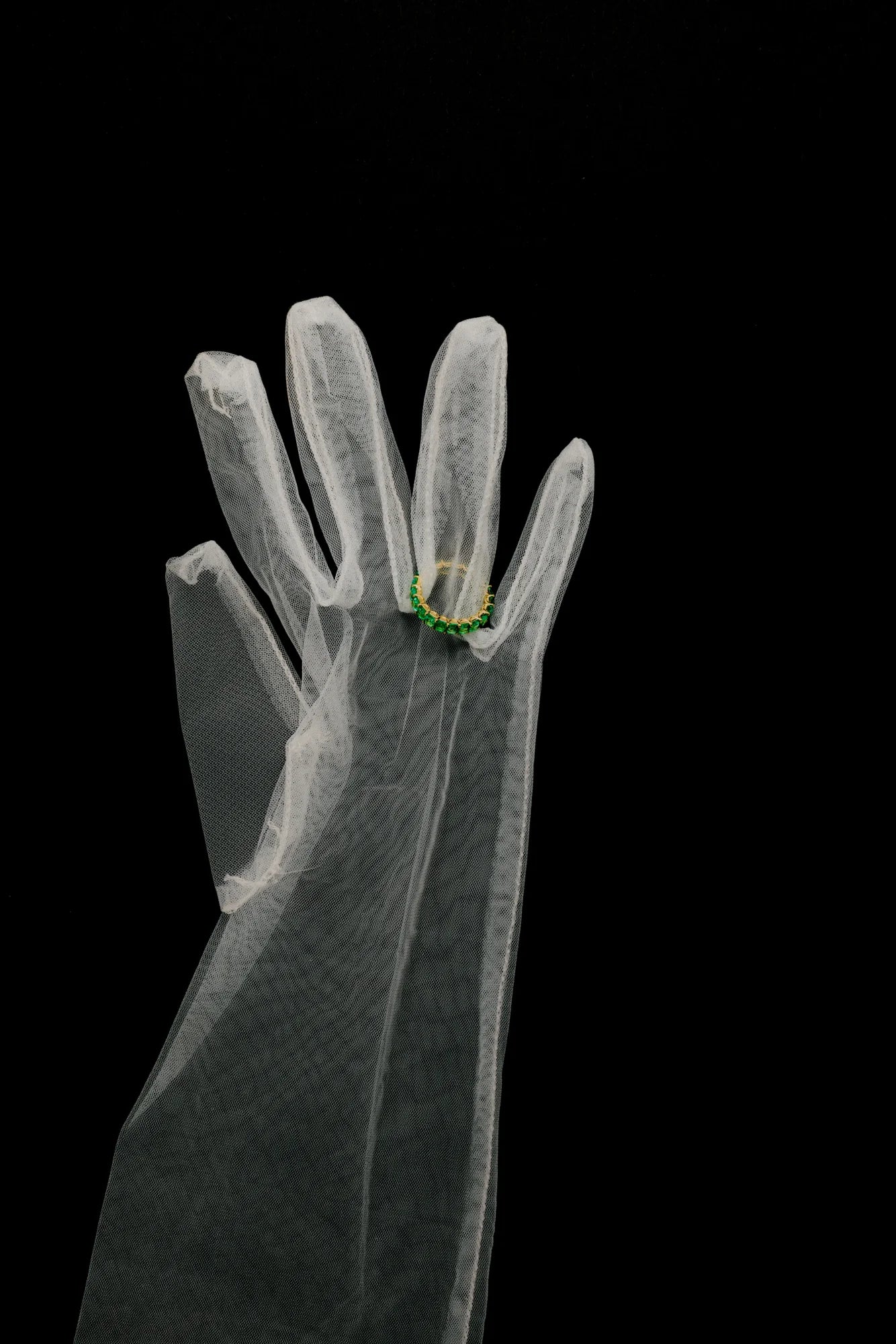 Jardin Eternity Ring Emerald