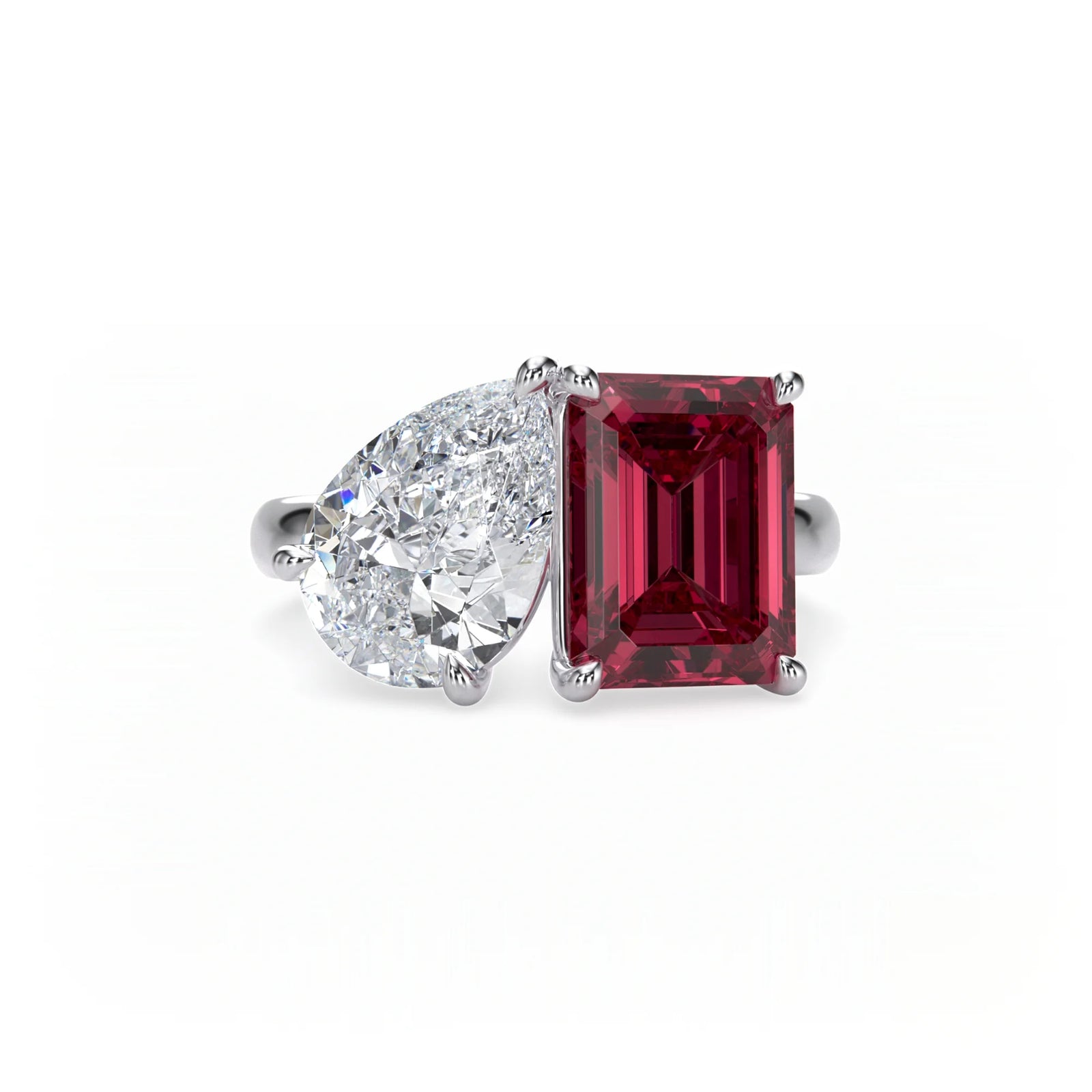 Jardin Toi et Moi Ring Ruby