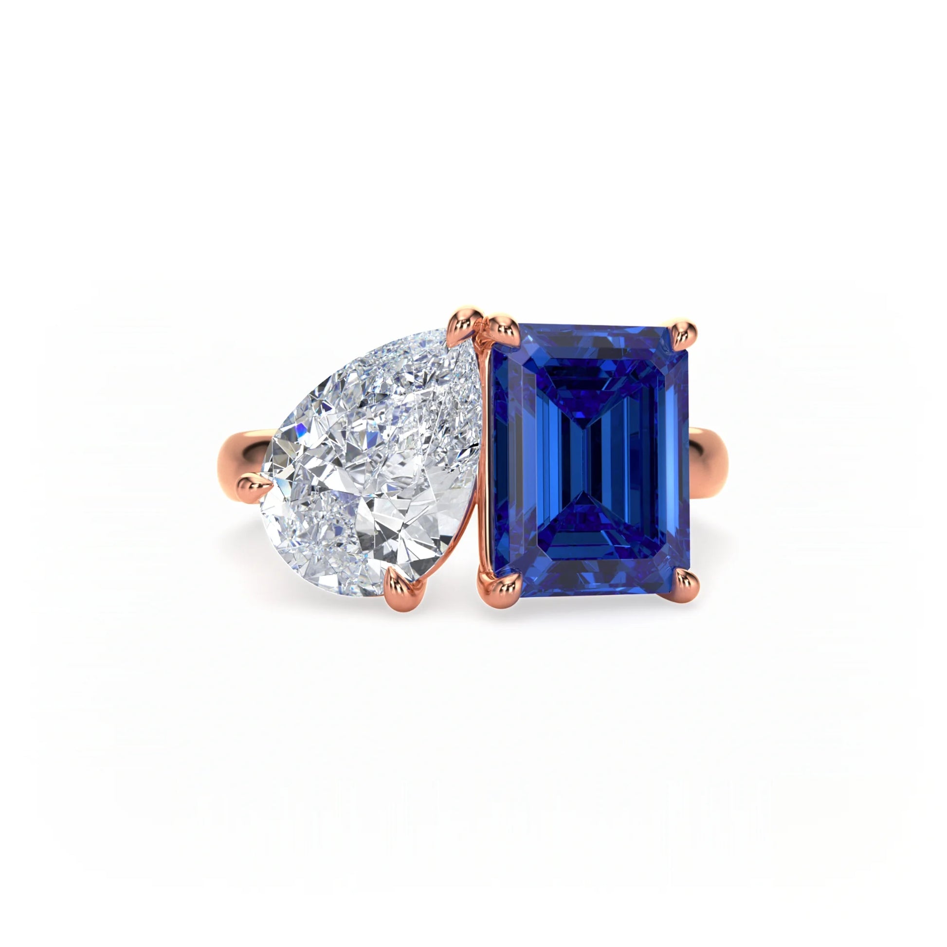 Jardin Toi et Moi Ring Sapphire