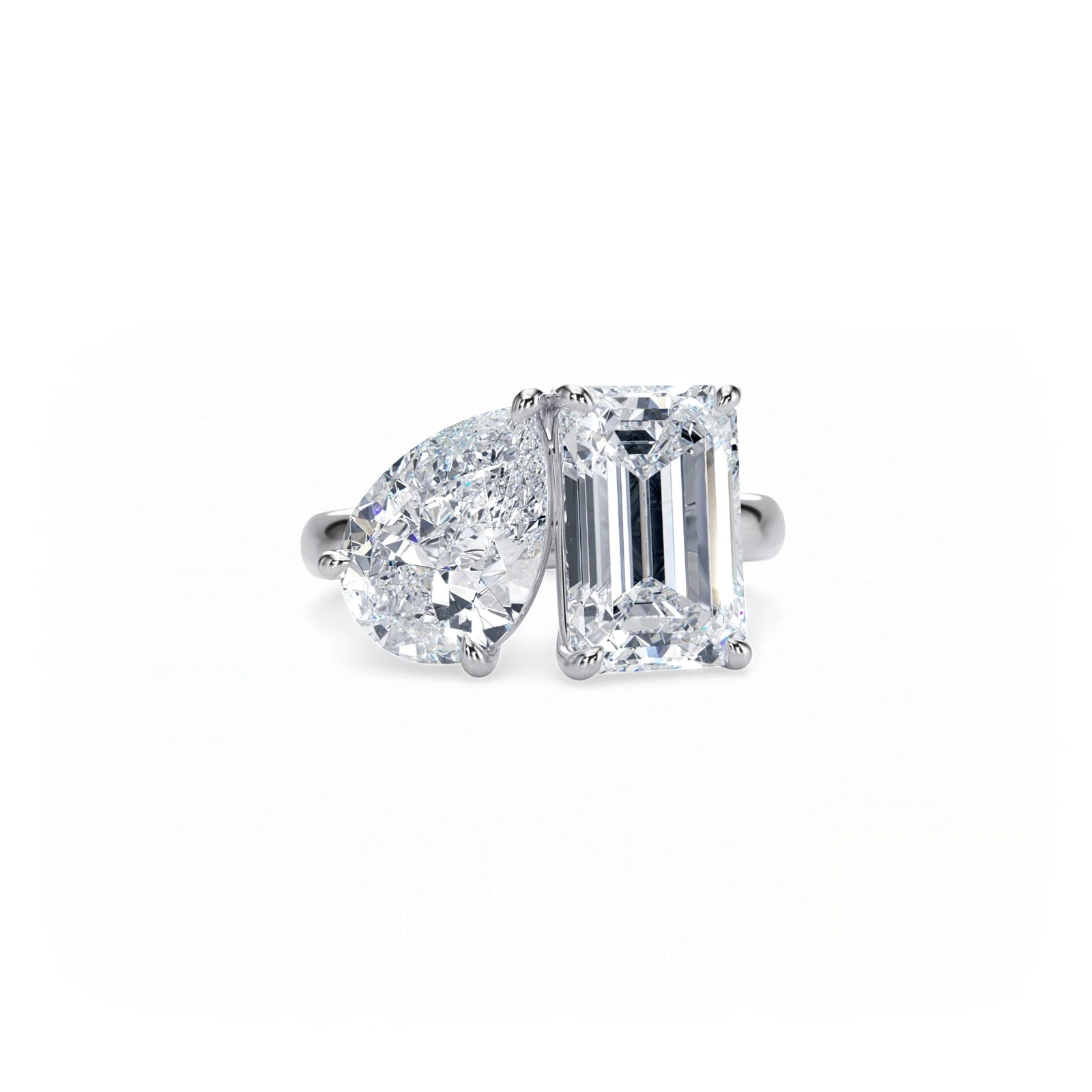 Bonded Toi et Moi Ring