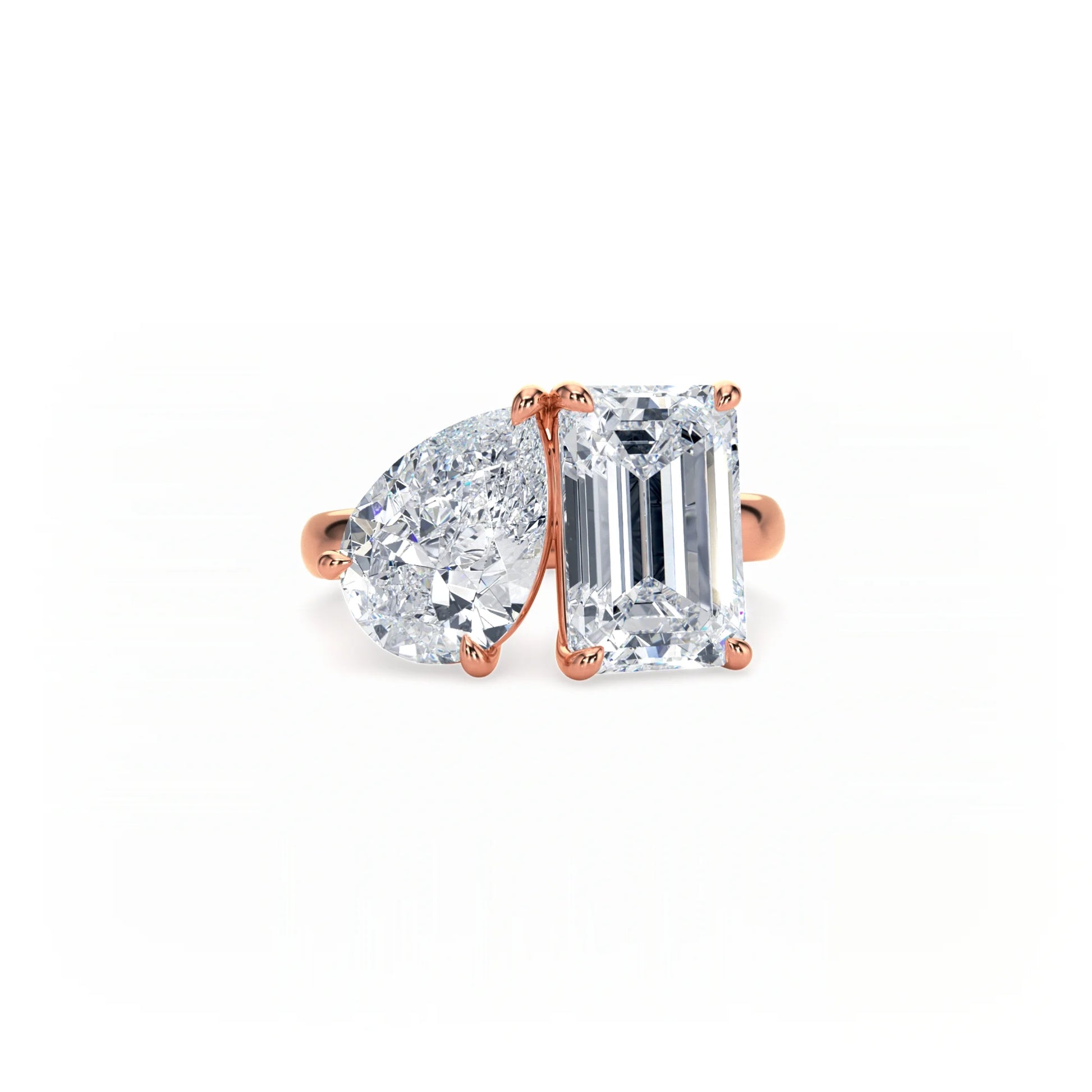 Bonded Toi et Moi Ring