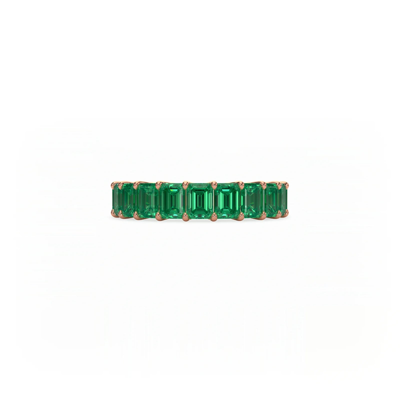 Jardin Eternity Ring Emerald