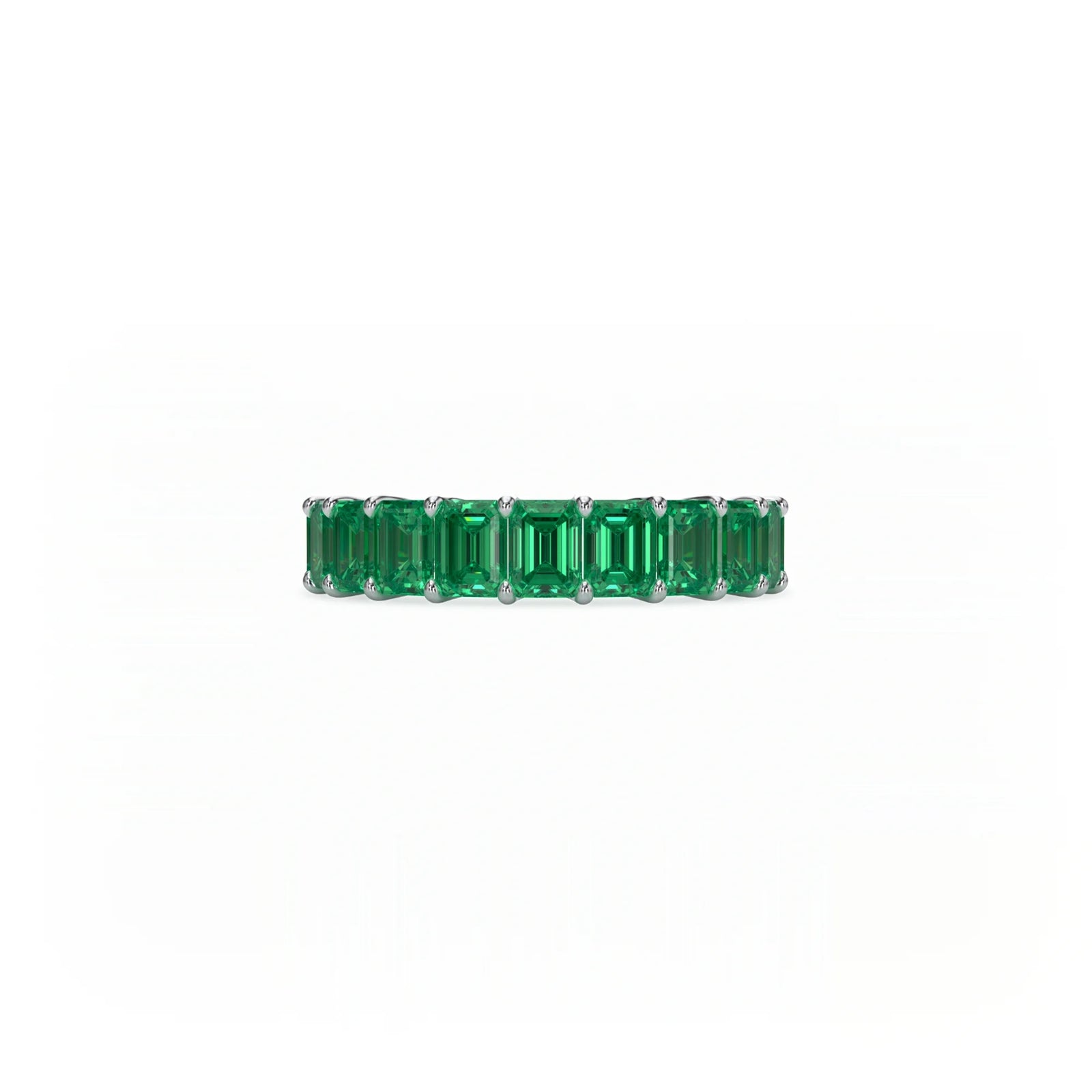 Jardin Eternity Ring Emerald