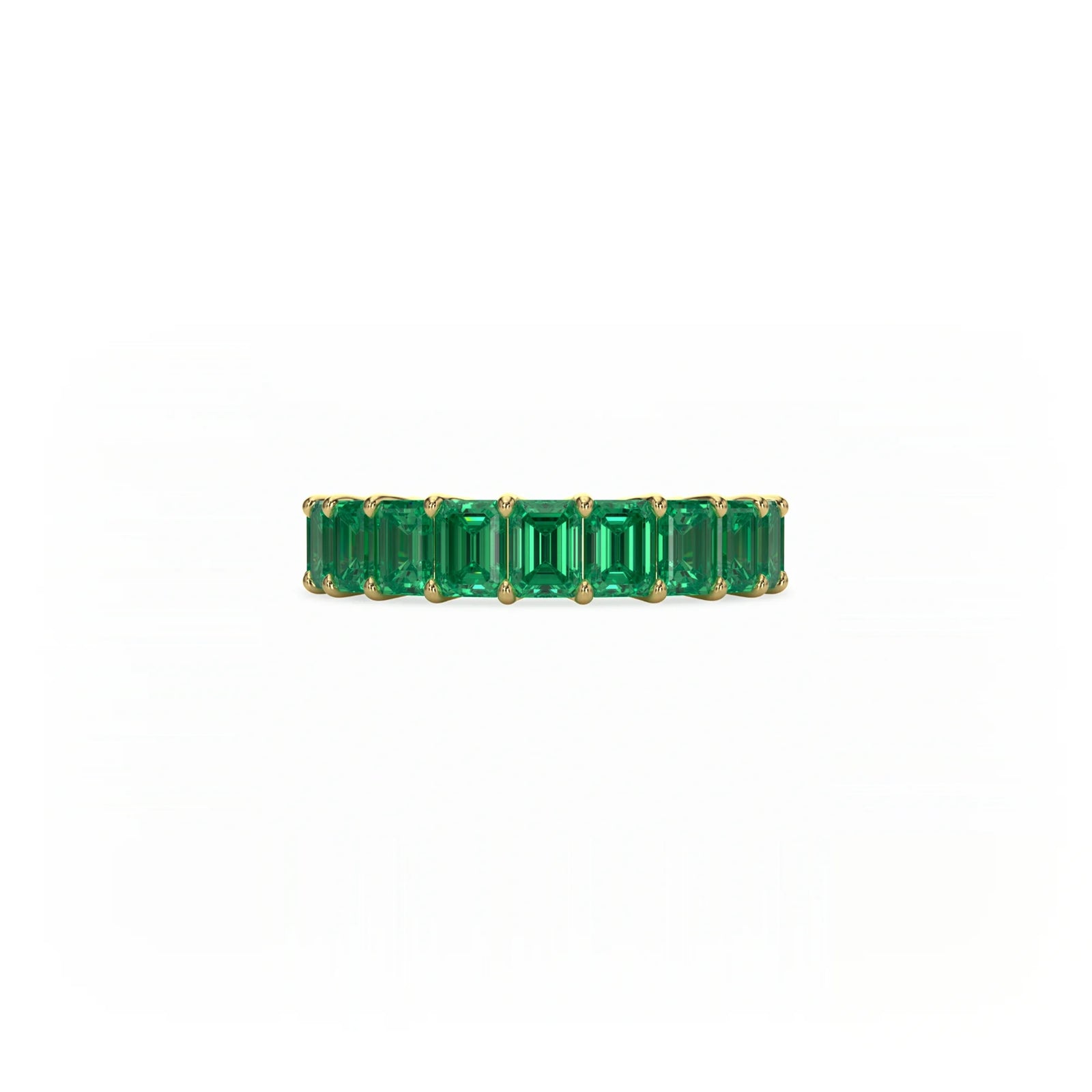 Jardin Eternity Ring Emerald