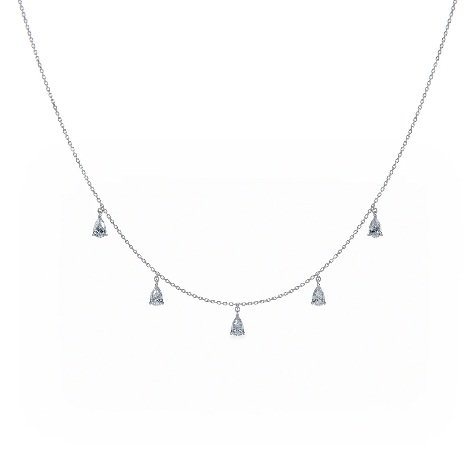 Signature 5 Pendant Necklace