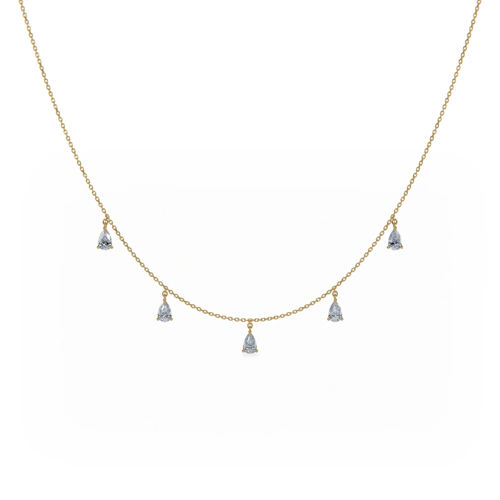 Signature 5 Pendant Necklace