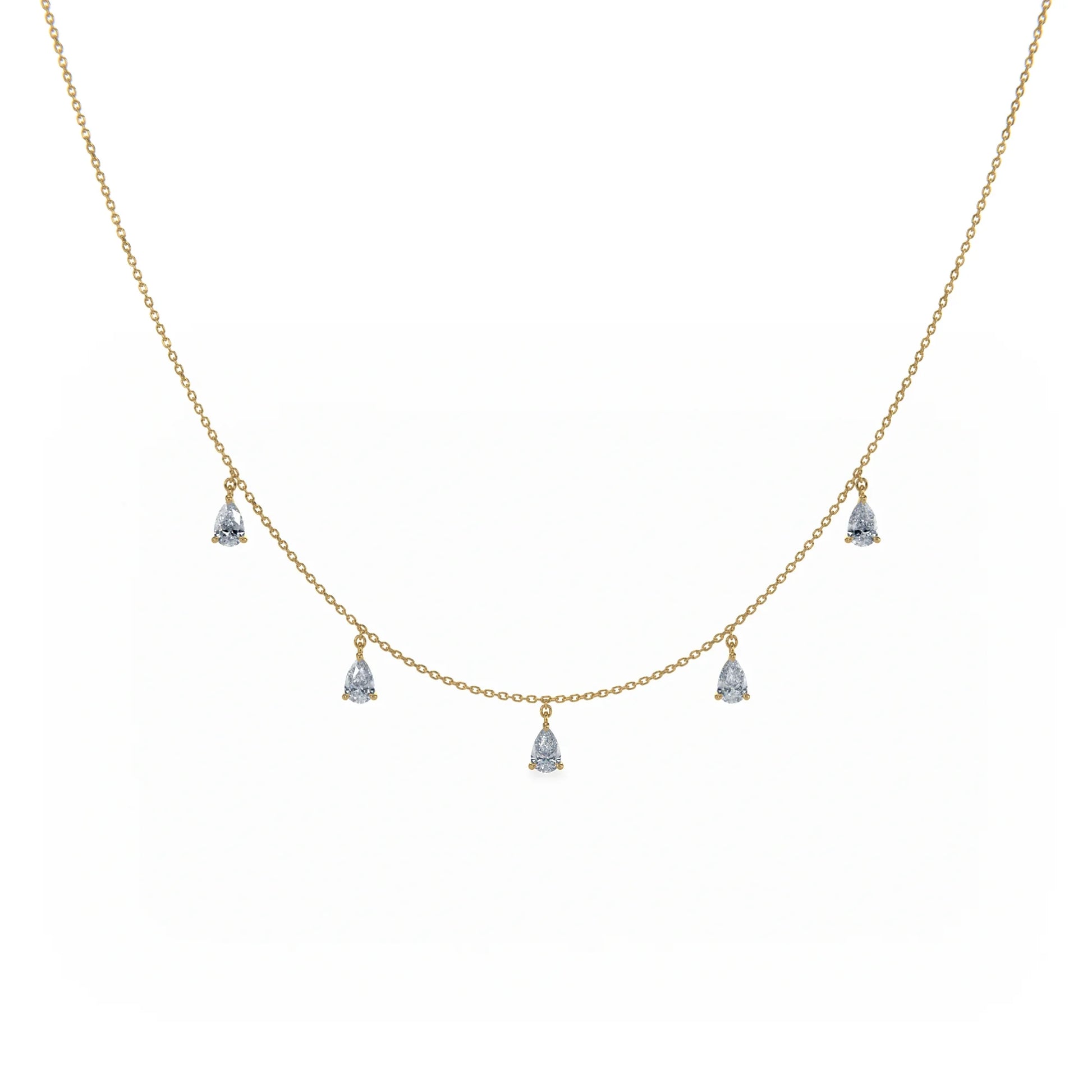 Signature 5 Pendant Necklace