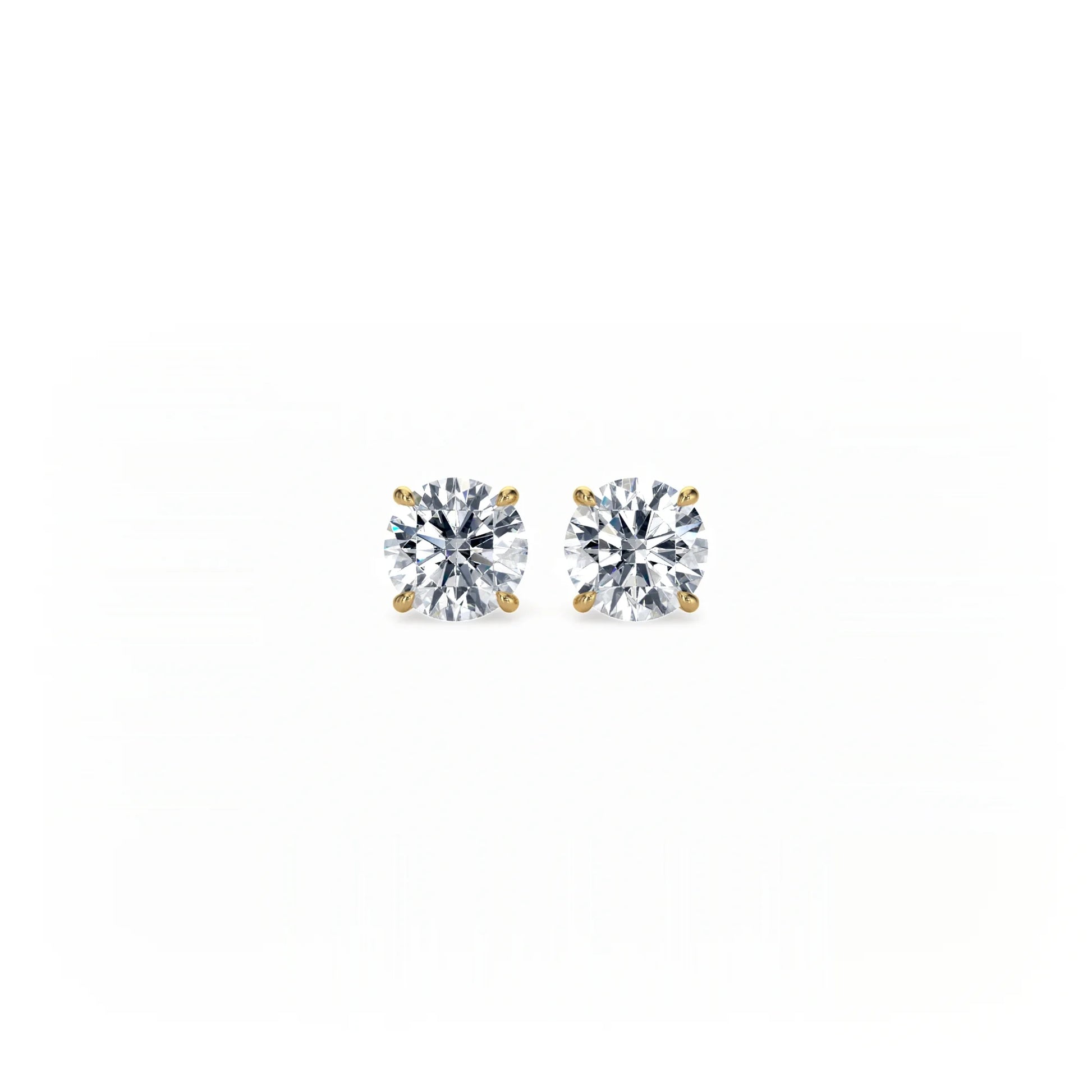 Signature Stud Earrings - Single Prong