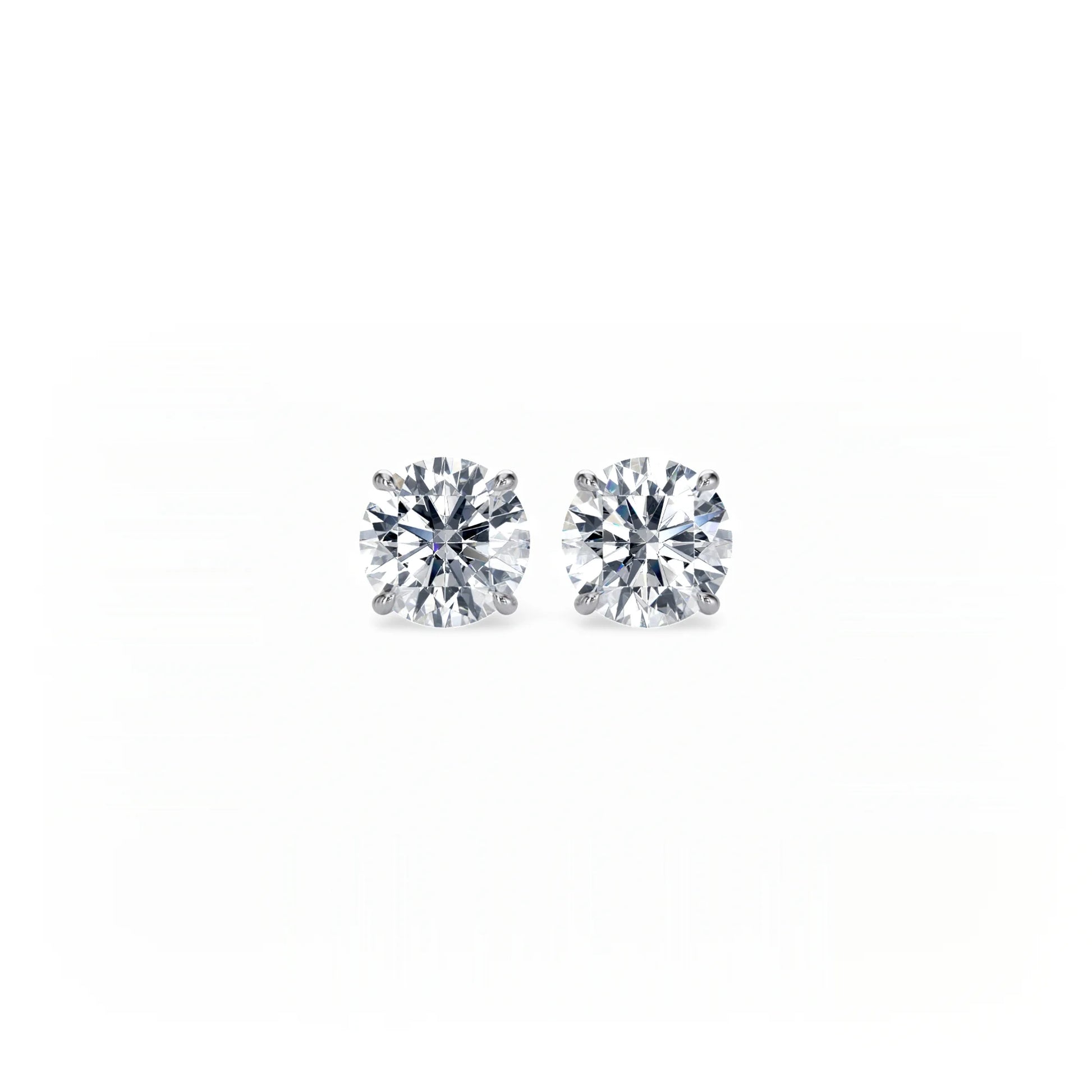 Signature Stud Earrings - Single Prong