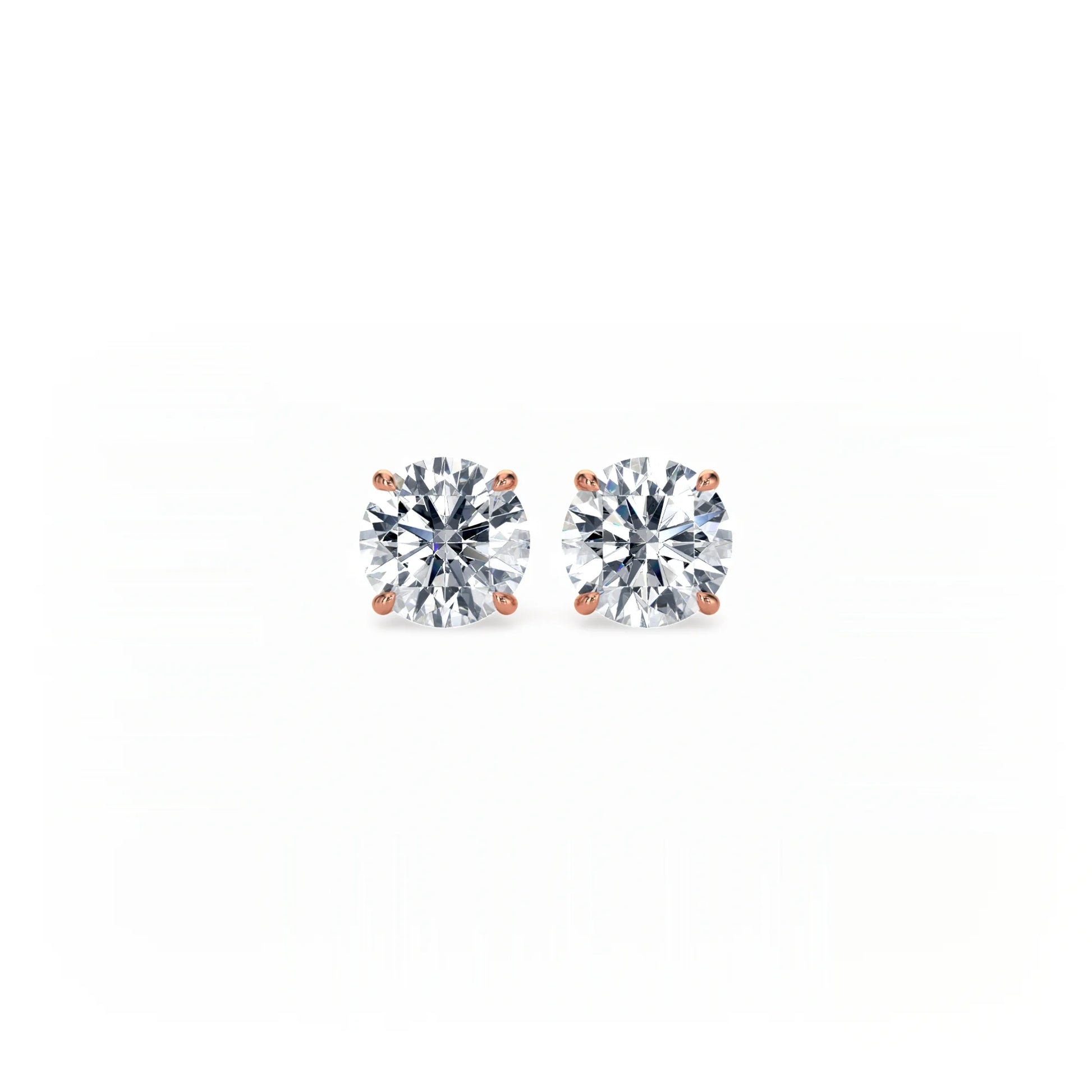 Signature Stud Earrings - Single Prong