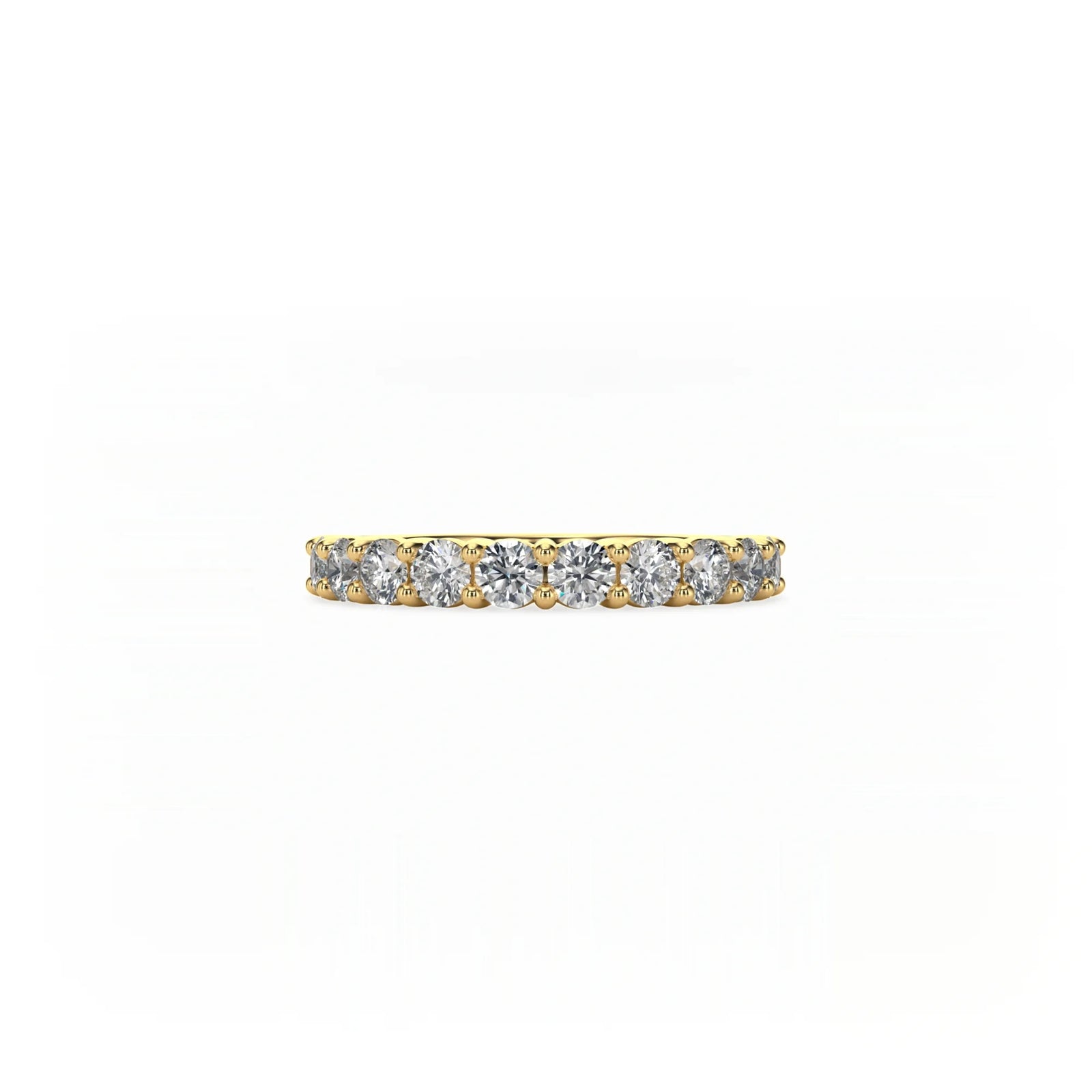 Solstice Half Eternity Ring