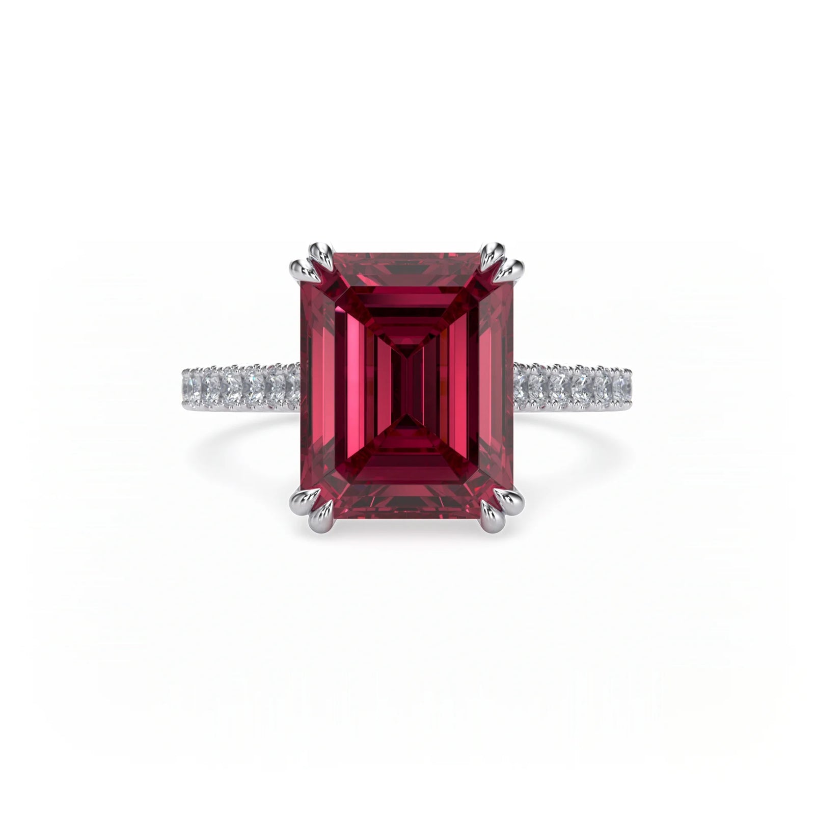 Jardin Pavé Ring Ruby