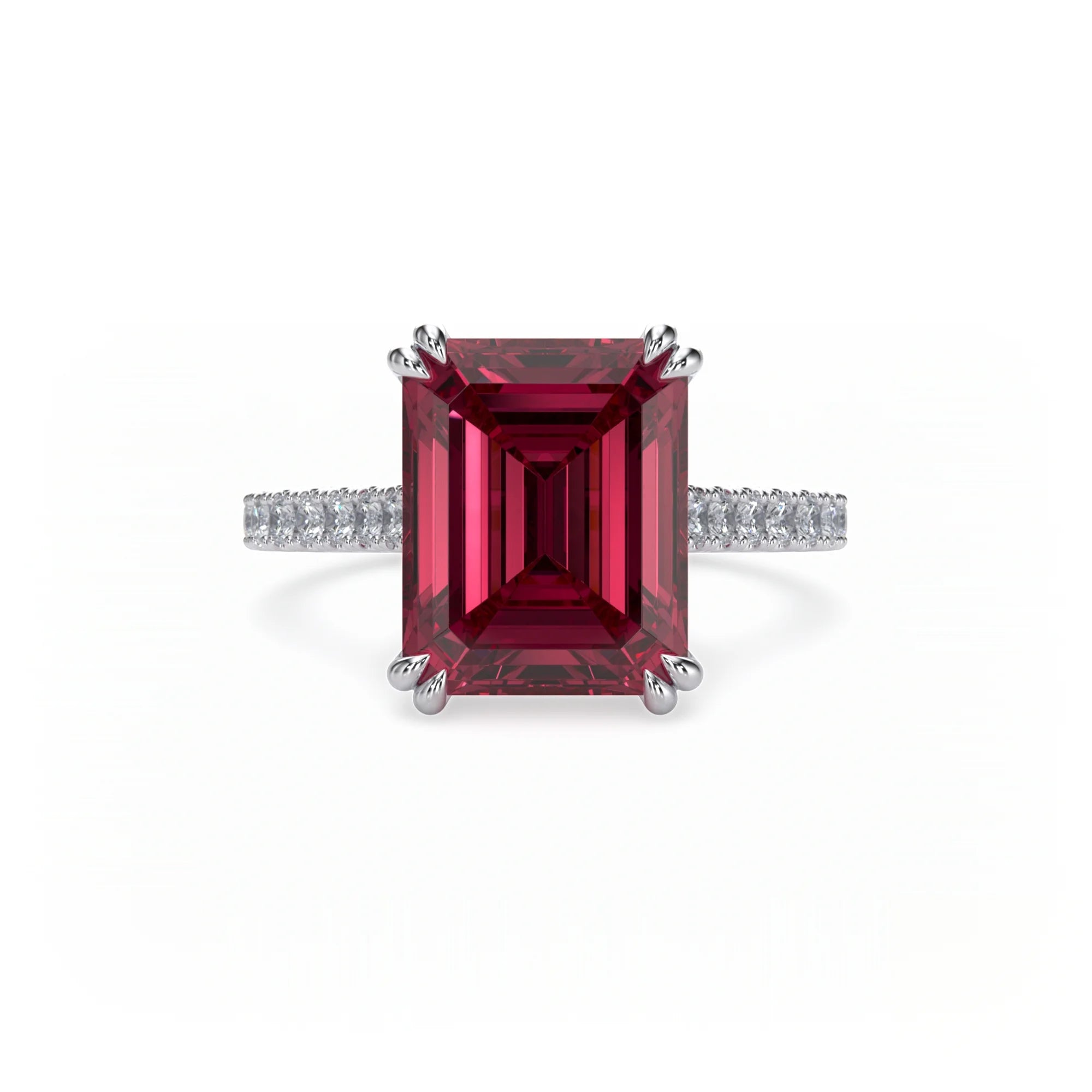 Jardin Pavé Ring Ruby