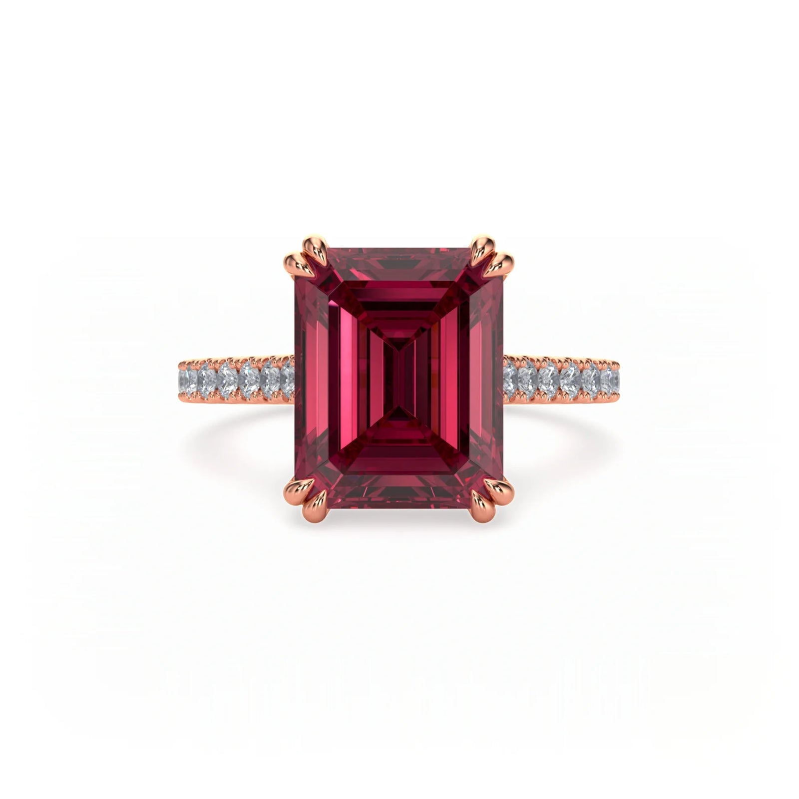 Jardin Pavé Ring Ruby