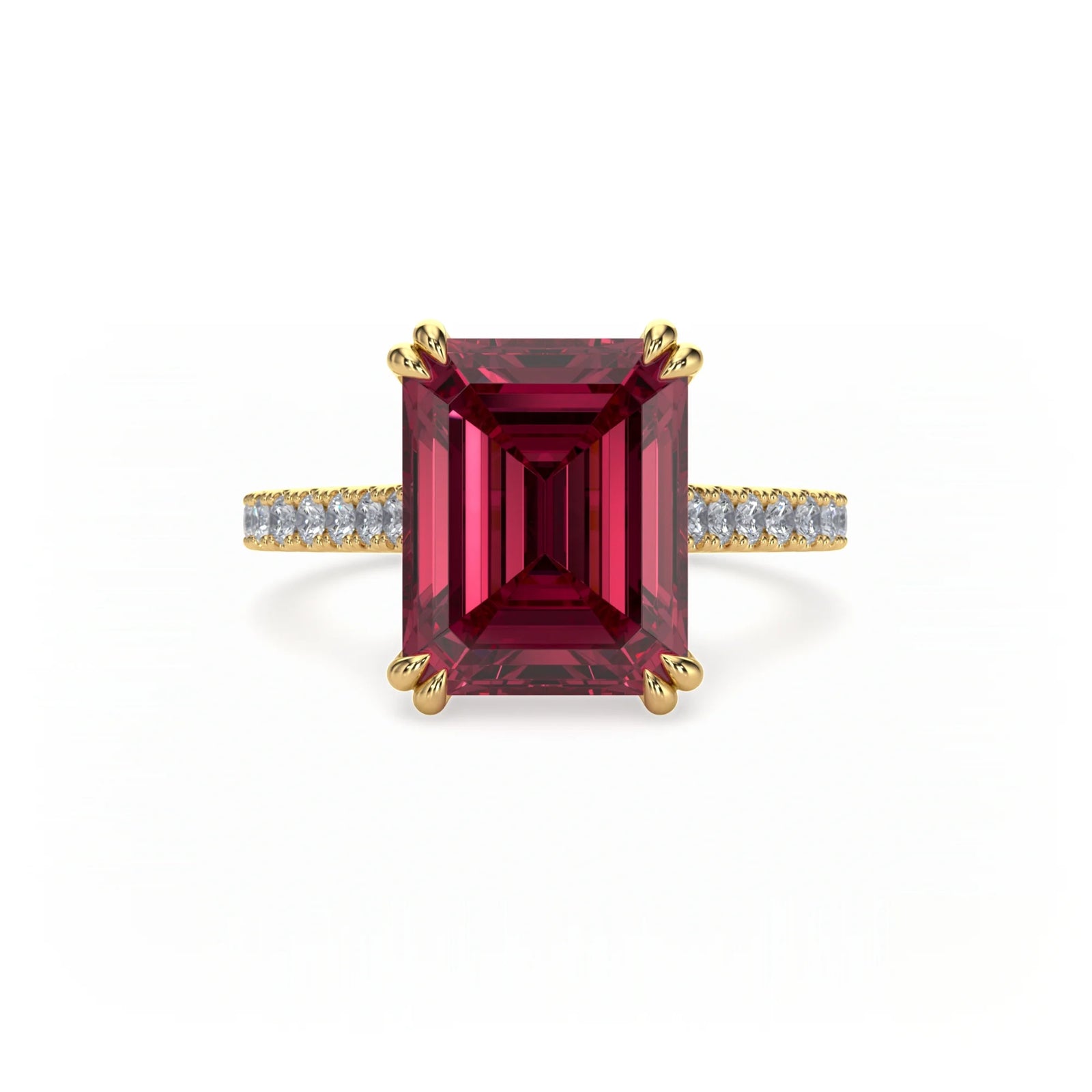 Jardin Pavé Ring Ruby