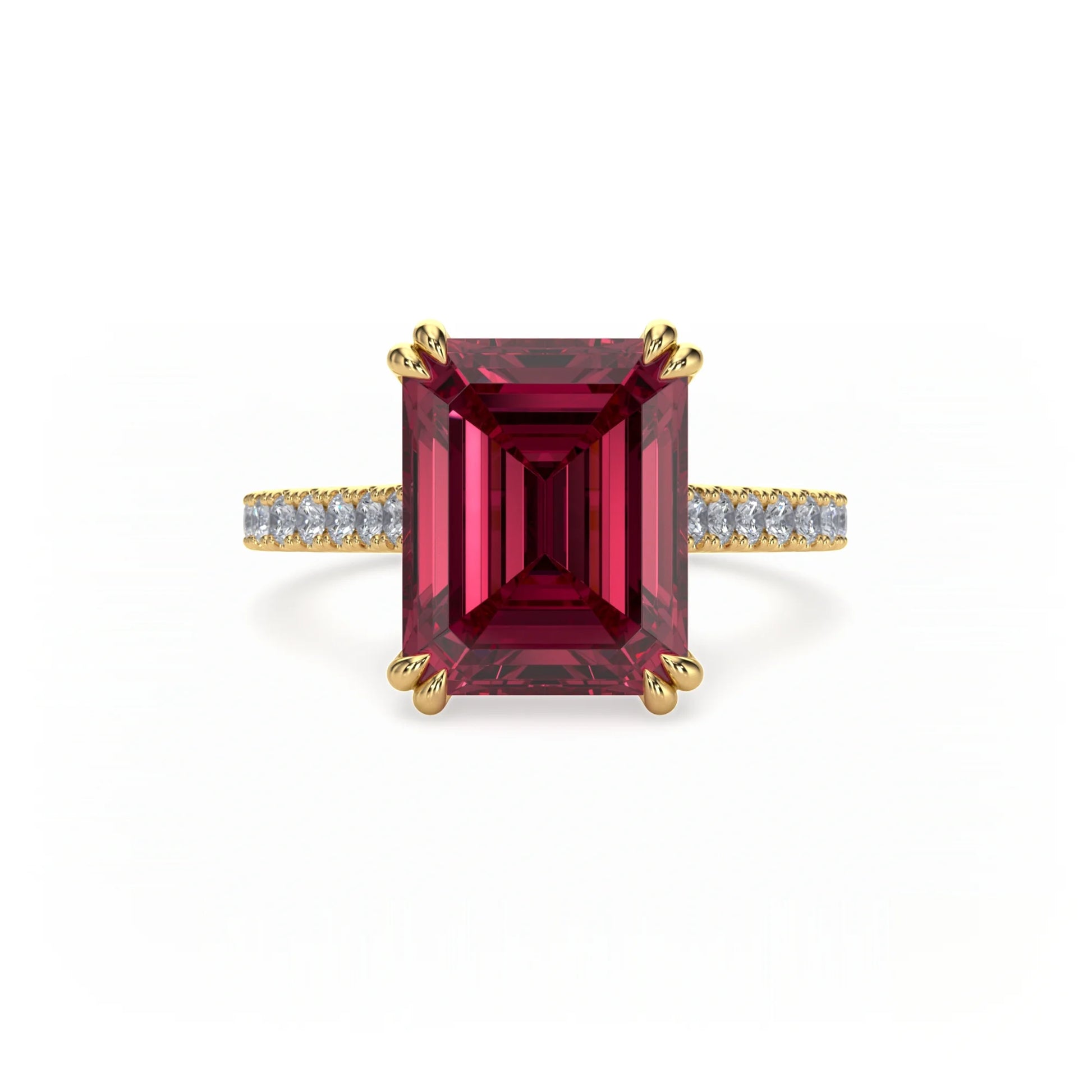 Jardin Pavé Ring Ruby