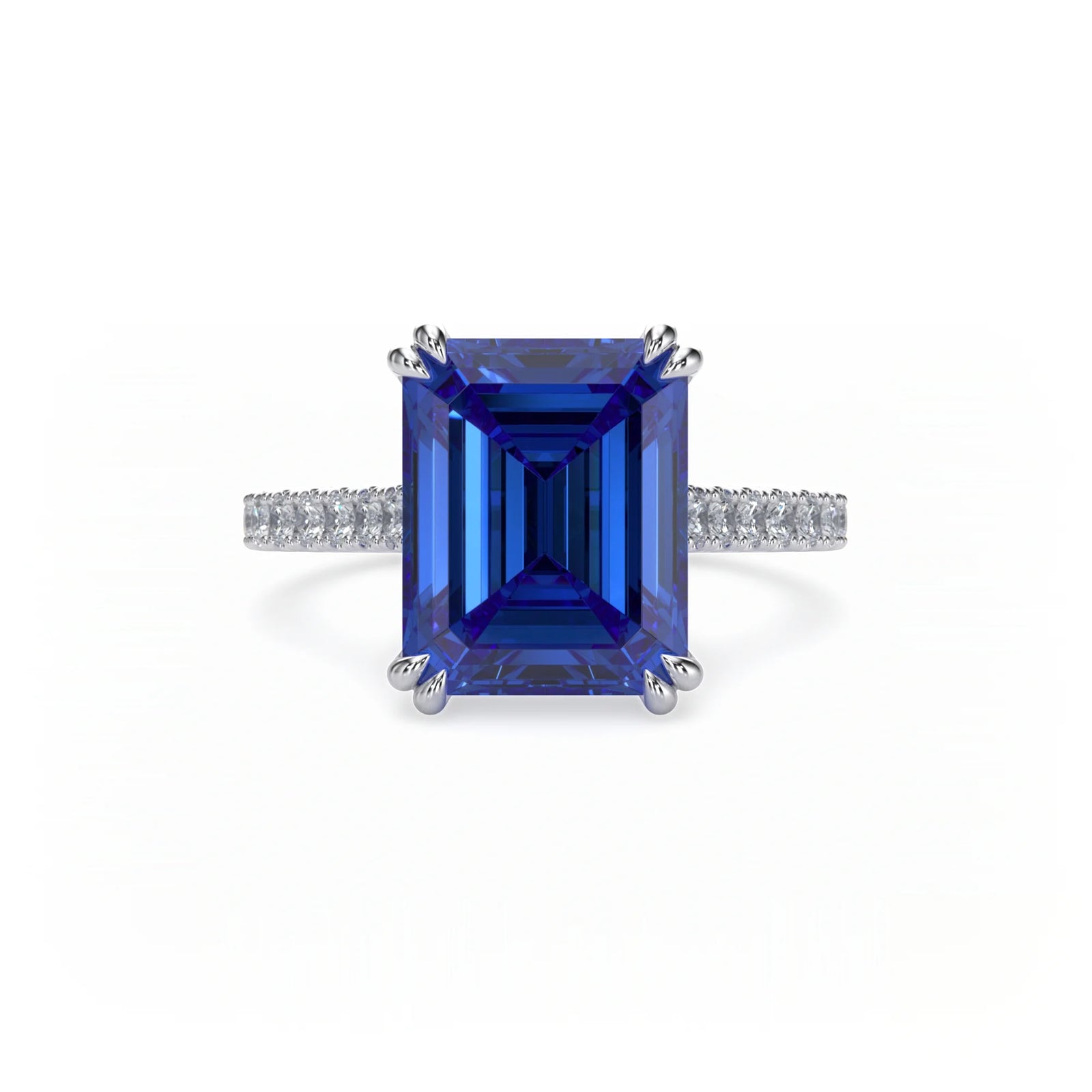 Jardin Pavé Ring Sapphire