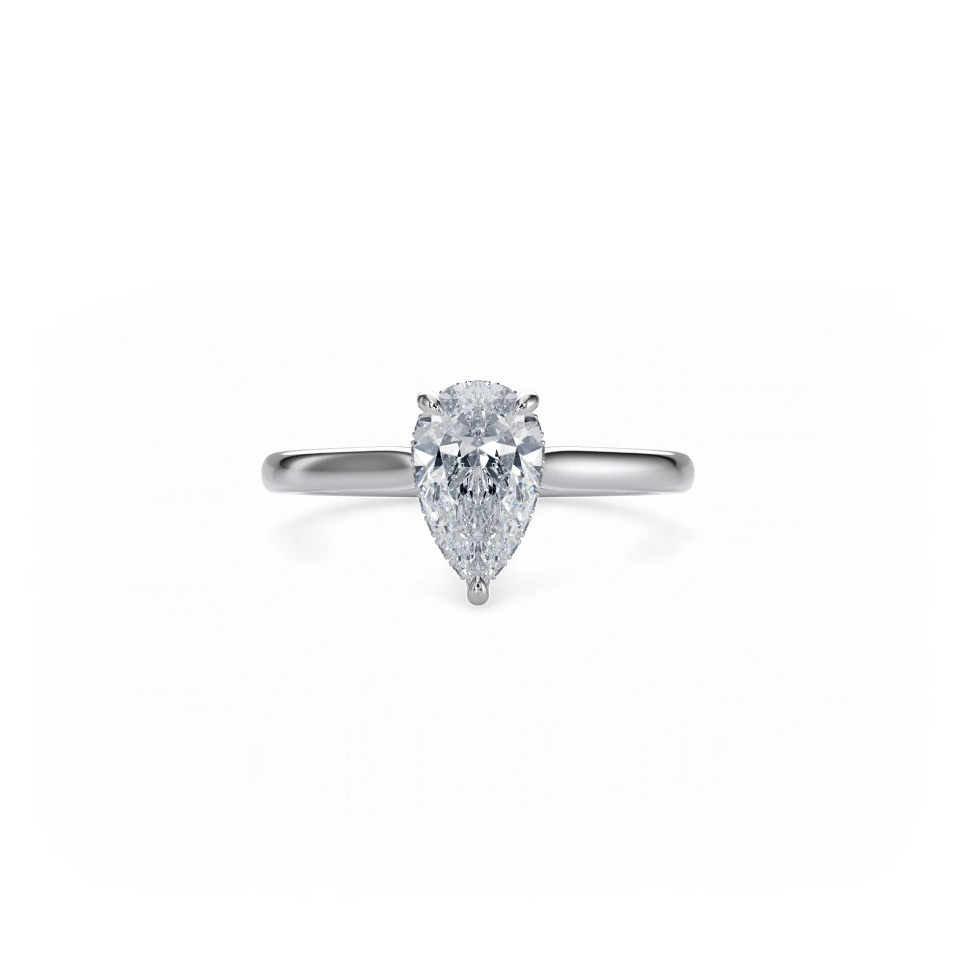 Bonded Hidden Halo Ring