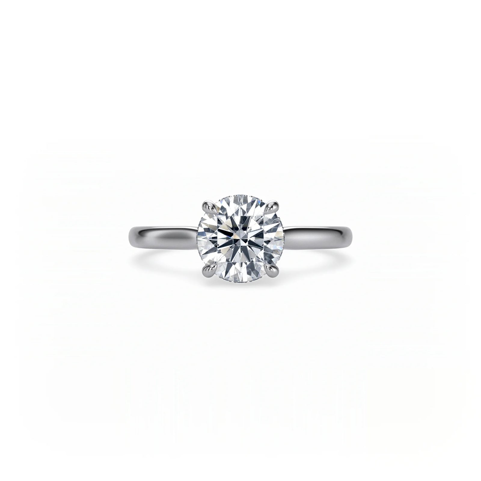 Bonded Hidden Halo Ring