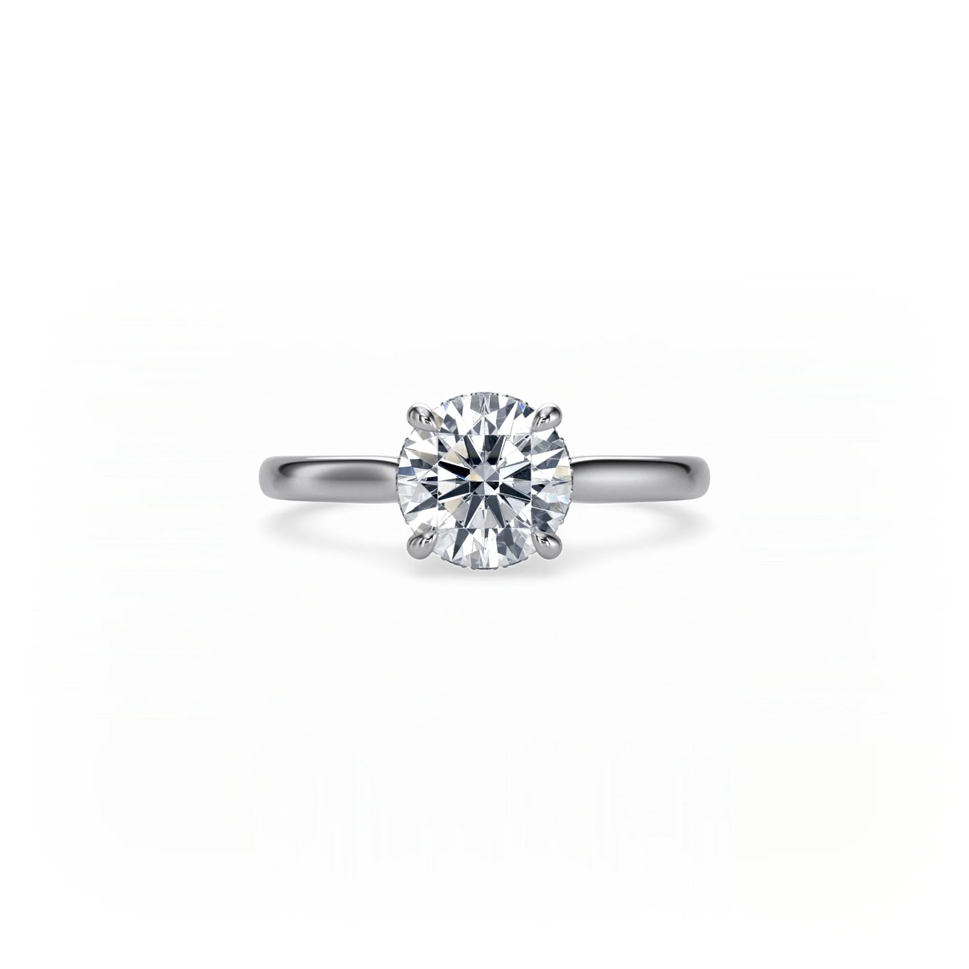 Bonded Hidden Halo Ring